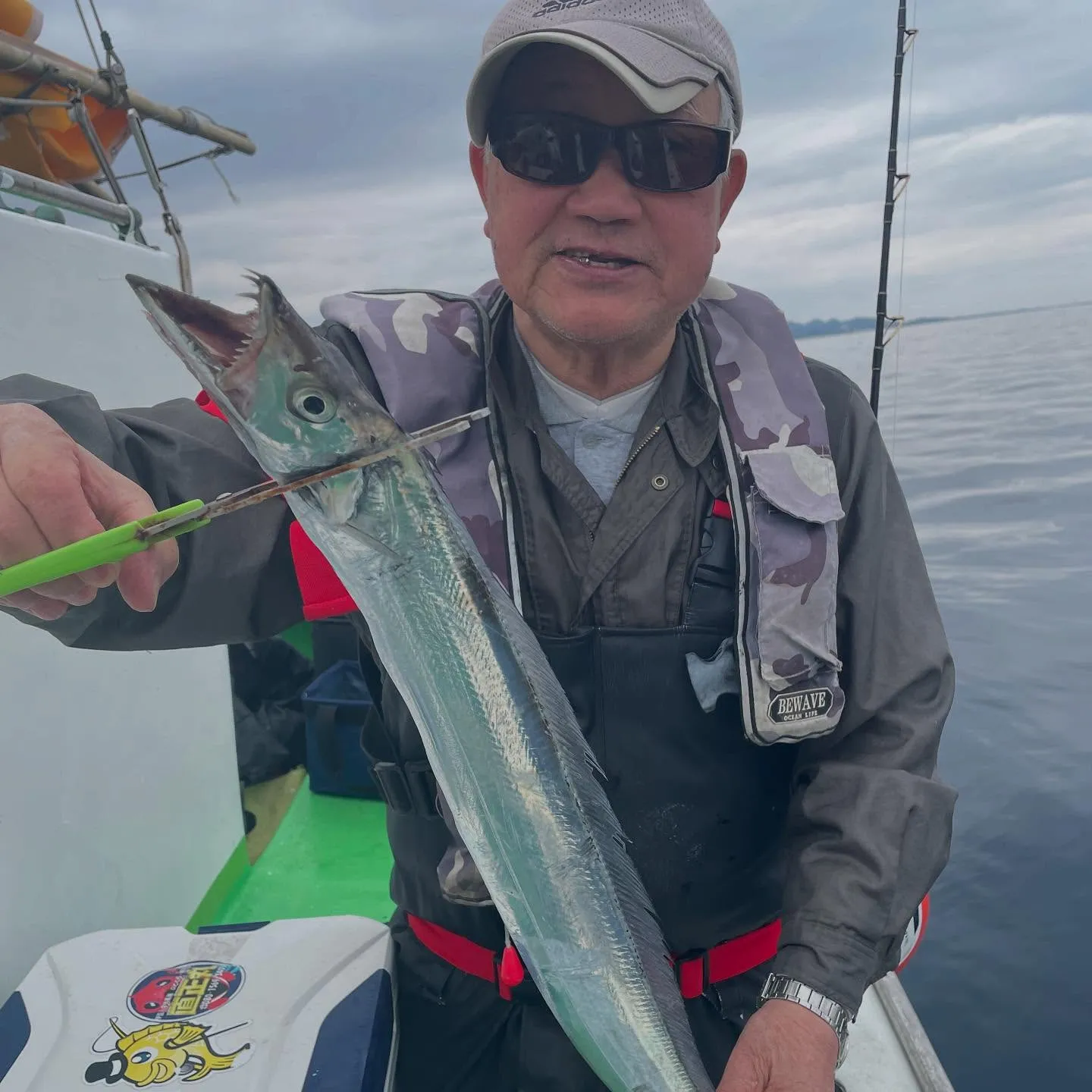 タチウオ船にて